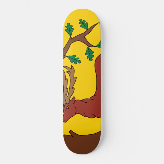 Skateboard Drapeau du Berkshire (UK) (Recto)