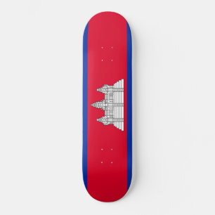 Skateboard Drapeau du Cambodge
