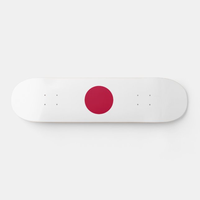 Skateboard Drapeau du Japon patriotique (Horz)