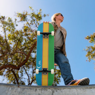 Skateboard Drapeau du Karakalpakstan