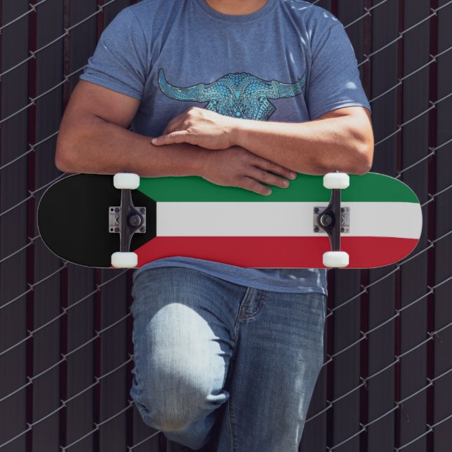 Skateboard Drapeau du Koweït (Extérieur 3)