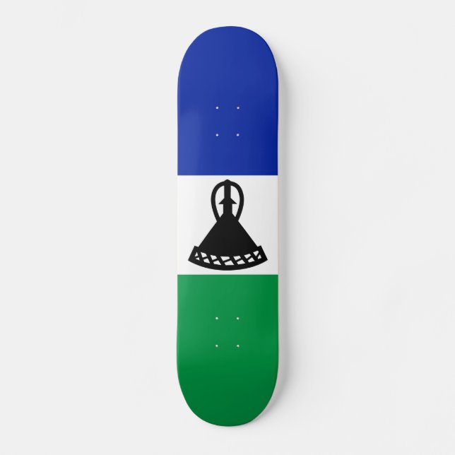Skateboard Drapeau du Lesotho (Recto)