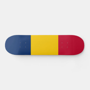 Skateboard Drapeau du Tchad