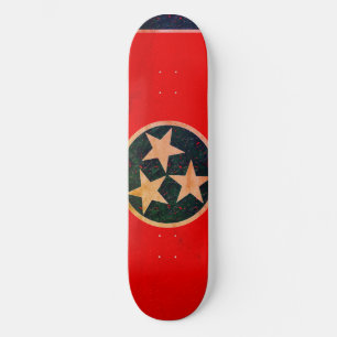 Skateboard Drapeau du Tennessee