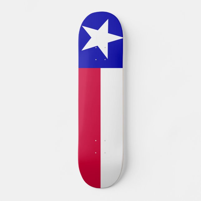 Skateboard Drapeau du Texas (Recto)