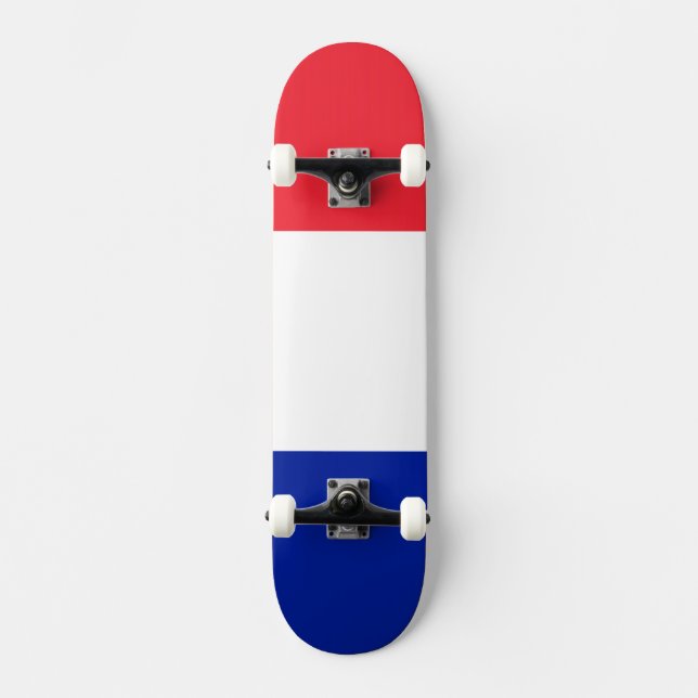 Skateboard Drapeau France (Recto)