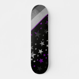 Skateboard Drapeau Gay pride étoilé Parties scintillant sexue