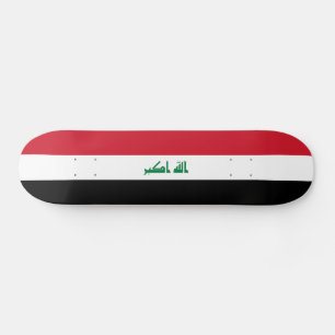 Skateboard Drapeau Iraq