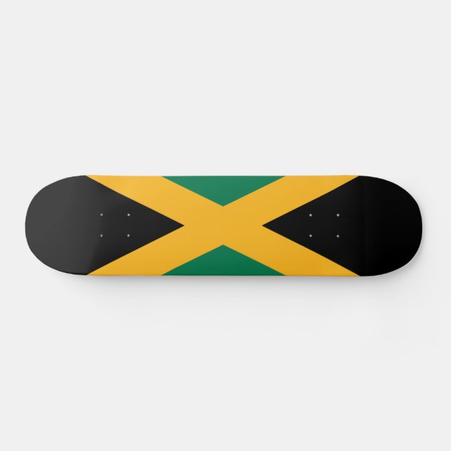 Skateboard Drapeau Jamaïque (Horz)