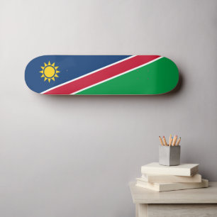 Skateboard Drapeau Namibie