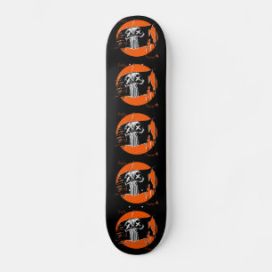 Skateboard Drapeau noir