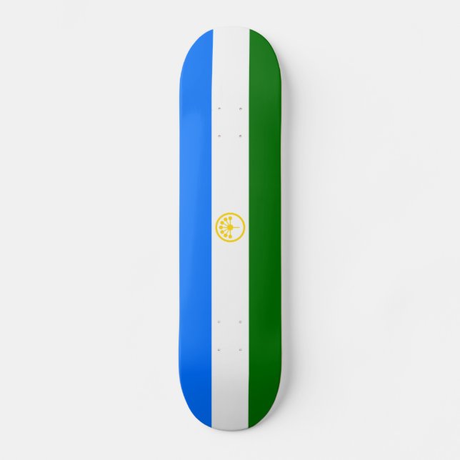 Skateboard Drapeau patriotique Bachkortostan (Recto)