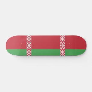 Skateboard Drapeau patriotique biélorusse