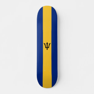 Skateboard Drapeau patriotique de la Barbade
