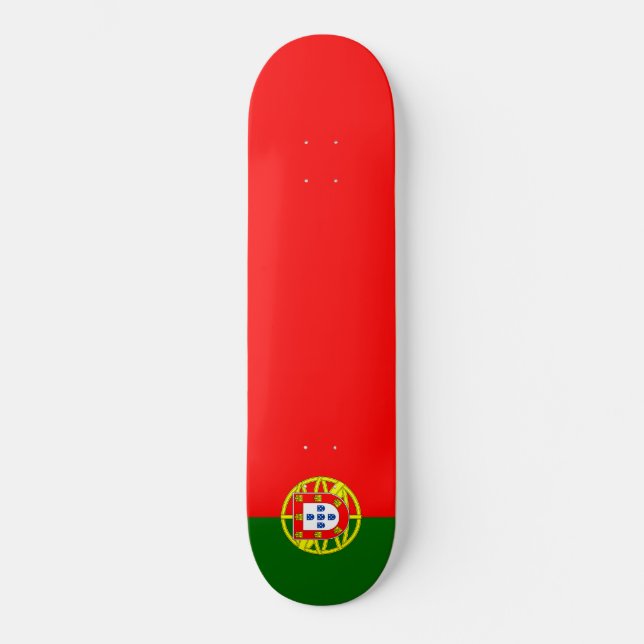 Skateboard Drapeau portugais (Portugal) (Recto)