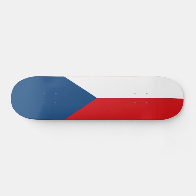 Skateboard Drapeau République tchèque (Horz)