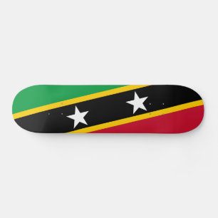 Skateboard Drapeau Saint-Kitts-et-Nevis