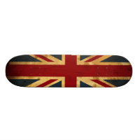 Drapeau souillé d'Union Jack R-U