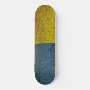Skateboard Drapeau ukrainien