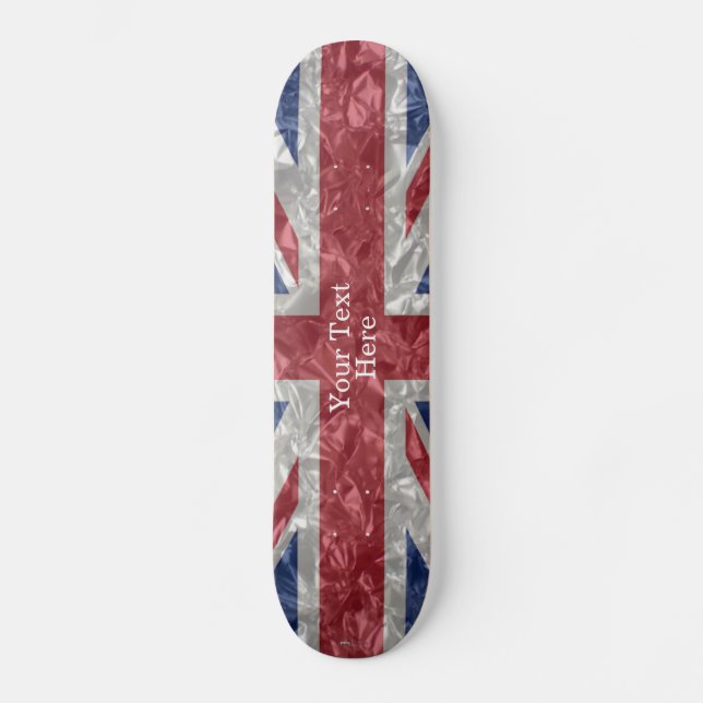 Skateboard Drapeau Union Jack - Crinké (Recto)