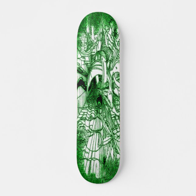 Skateboard Drawing de Psychedelic (Devant)
