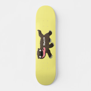 Skateboard Drôle animal avide de carcajou