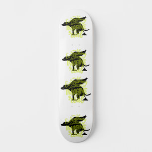 Skateboard Drôle Chien Volant