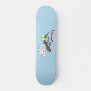 Skateboard Drôle dessin d'insecte moustique