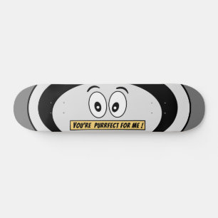 Skateboard Drôle Skateboard, Gris, Parfait, Dessin, Humour