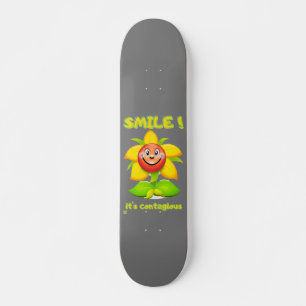 skateboard drôle "SMILE"