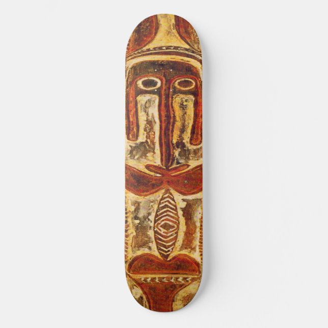 Skateboard du Bouclier tribal maori (Recto)