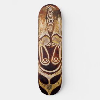 Skateboard du Bouclier tribal maori