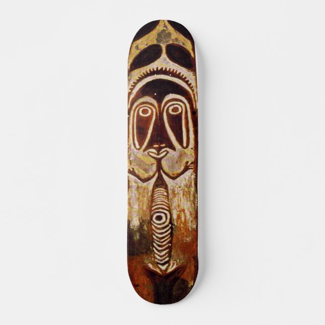 Skateboard du Bouclier tribal maori (Devant)
