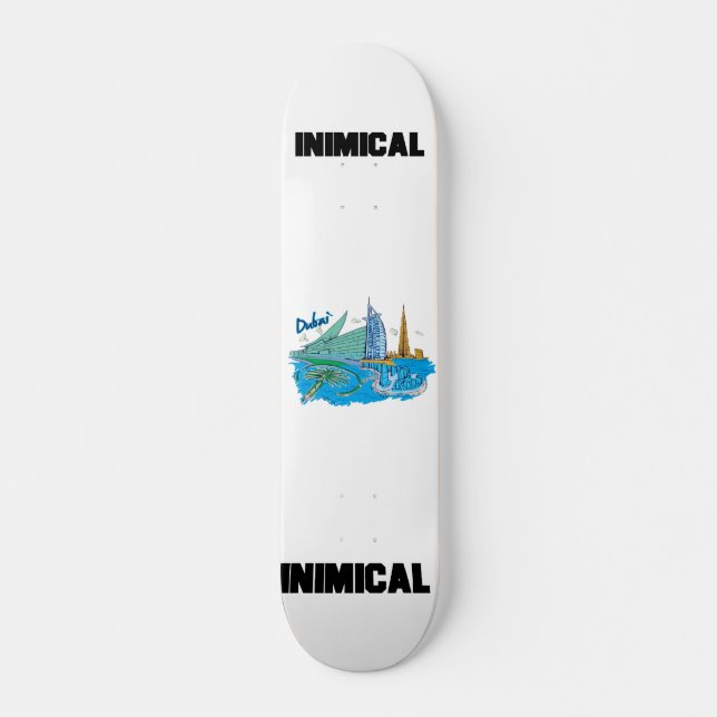 Skateboard Dubaï (Devant)