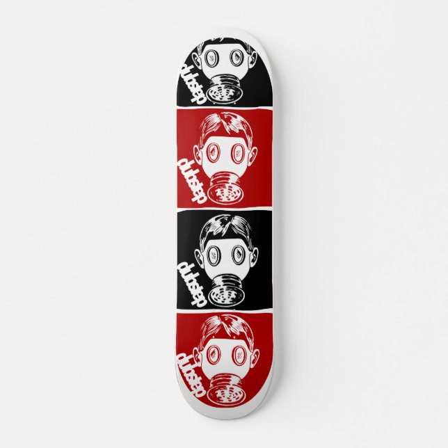 Skateboard Dubstep a balayé le panneau de quart de cercle (Devant)