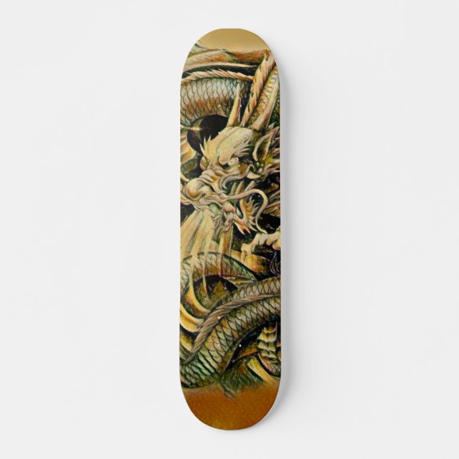 Skateboard Earth Tribe Dragon Element Custom Pro Board (Devant)