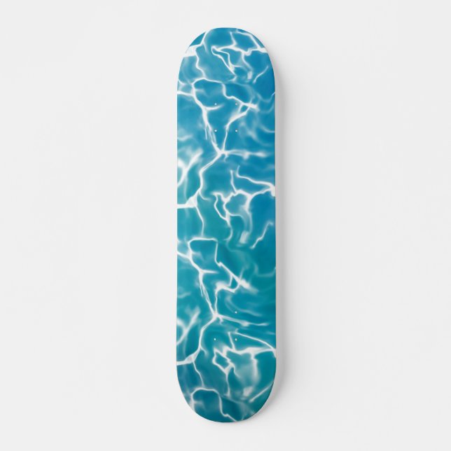 Skateboard Eau bleue* (Devant)