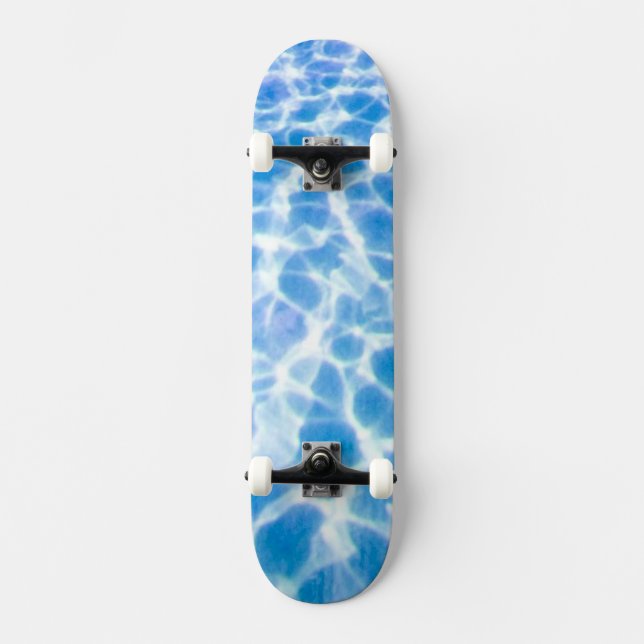 Skateboard Eau plate (Recto)