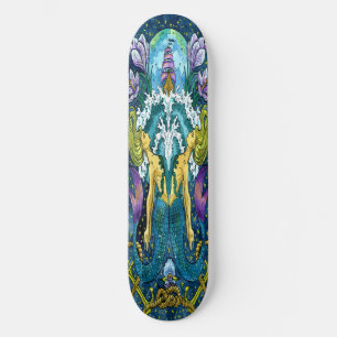 skateboard Eau Vintage Sirène Jumeaux