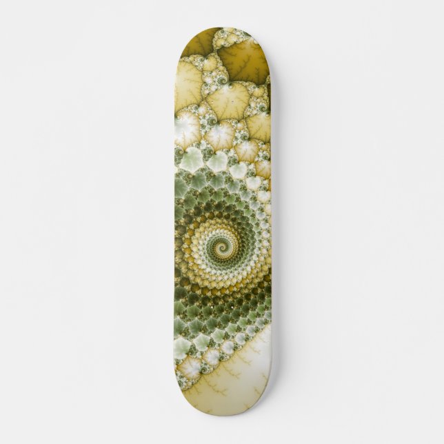 Skateboard Écale l'art fractal (Devant)
