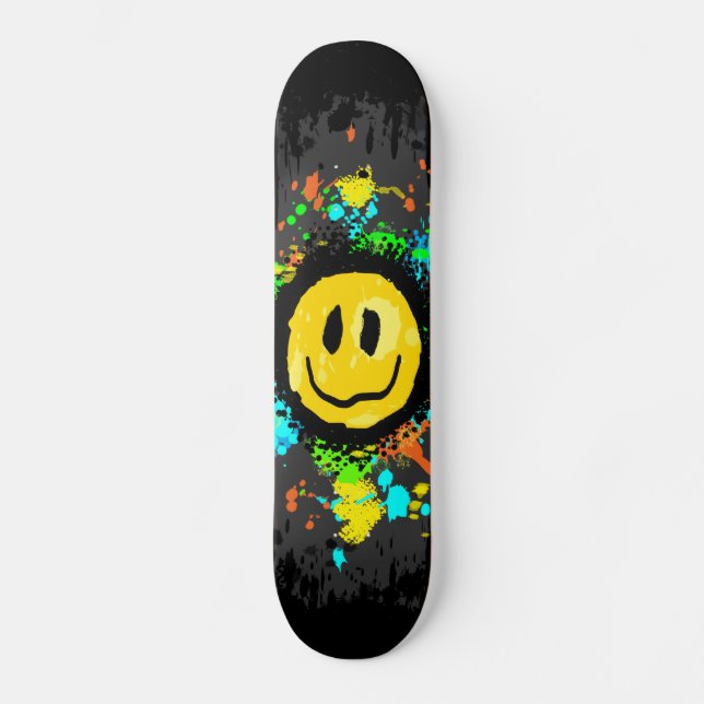 Skateboard Éclaboussure (Recto)