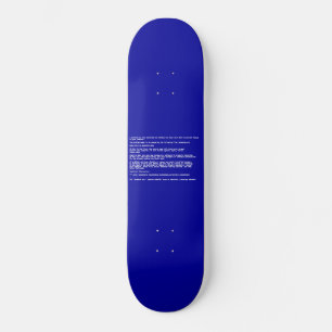 Skateboard Écran bleu de la mort
