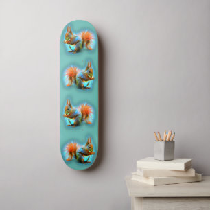 Skateboard Écureuil au style moderne