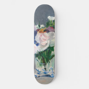 Skateboard Edouard Manet - Fleurs dans un Vase de Cristal