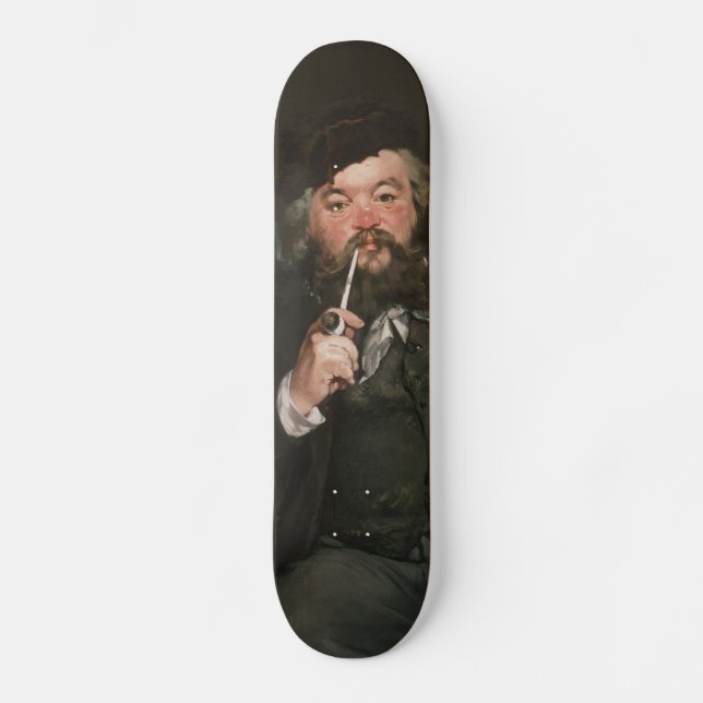 Skateboard Edouard Manet - Un bon verre de bière / Le bon boc (Recto)