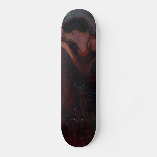 Skateboard Edvard Munch - Le baiser (Recto)