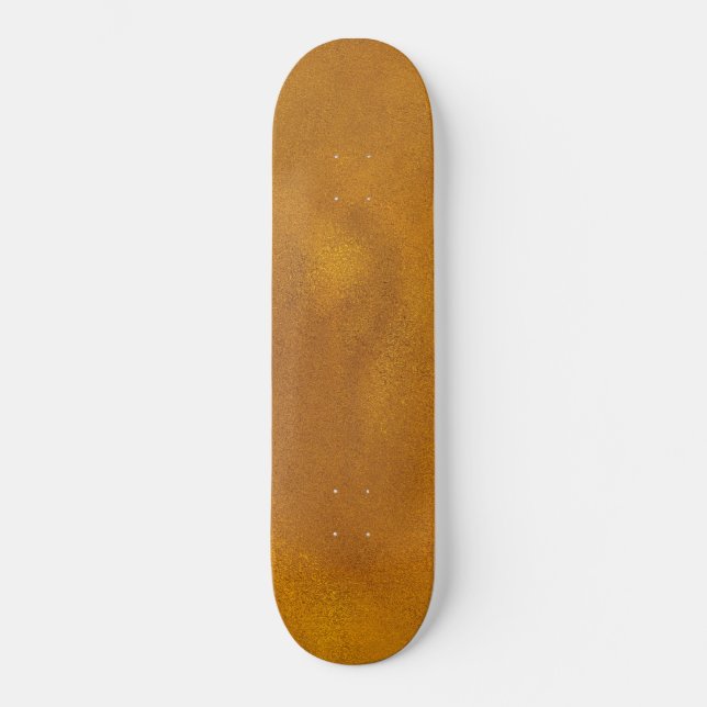 Skateboard Effet Or (Recto)
