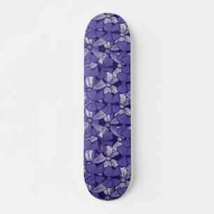 Skateboard Élégant Motif pourpre