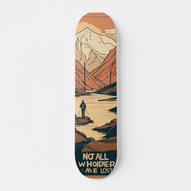 Skateboard Elevez votre aventure, une poussée à la fois (Devant)