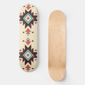 Skateboard Emblème diamant boho